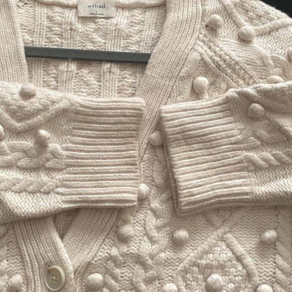 ARITZA Alps Marino Wool Blend Long Cozy Cardigan Size L - Picture 12 of 16